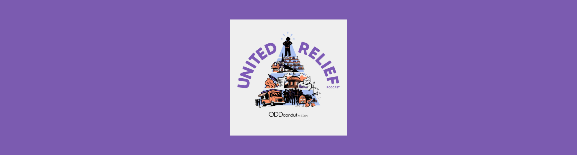 United Relief Podcast logo
